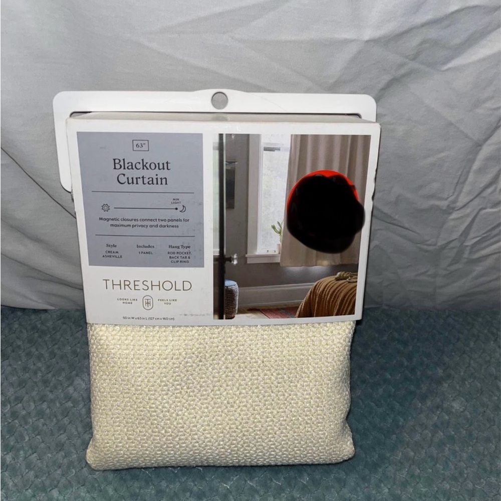 Threshold Cream Blackout Curtain (1 Panel)